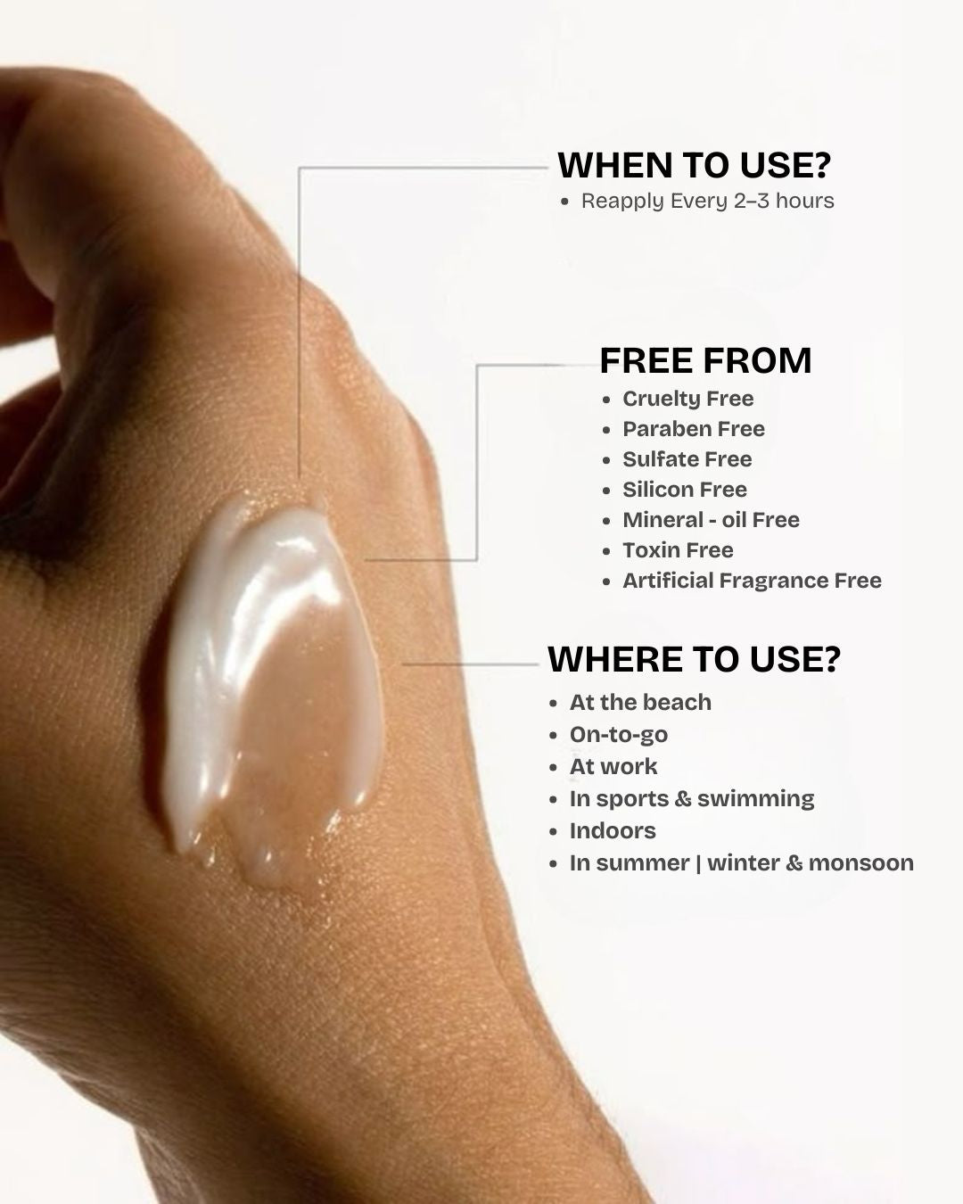 Glow++ Hydrating Ozonated Water Sunscreen SPF 50+ PA+++ | All Skin Types - 50g